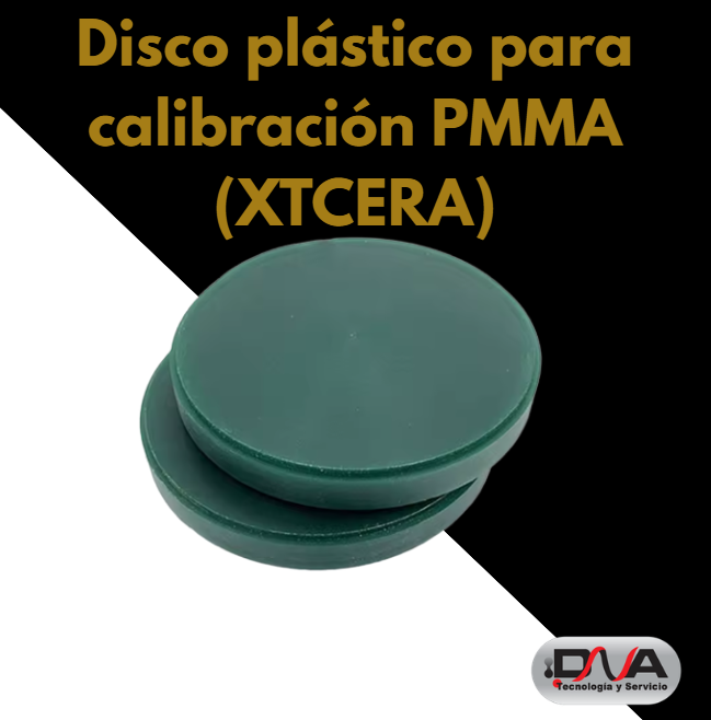 Disco plástico para calibración - PMMA - marca XTCERA